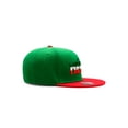 thumbnail image 3 of Knite Gorra México Tricolor Snapback Visera Plana Premium Bordado 3D World Cup, 3 of 5