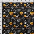 thumbnail image 4 of oneOone Silk Tabby Black Fabric Halloween Diy Clothing Quilting Fabric Print Fabric By Yard 42 Inch Wide, 4 of 4