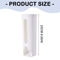 thumbnail image 2 of Plastic Bag Holder | Durable Plastic Wall Mount Kitchen Grocery Bag Storage Organizer | Smudge Proof, Fingerprint Resistant by Elapind, 2 of 7
