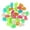 A, variant on Colorful Glow in the Dark Garden Pebbles, 50 Luminous Stones for Yard Walkways Fish Tank, Night Guide Rainbow Glowing Rocks for Outdoor Landscaping Decor (Size:1.06")