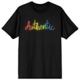 thumbnail image 1 of Pride - Authentic Black T-Shirt, 1 of 2