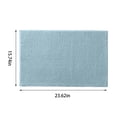 thumbnail image 3 of Vrorvz Non-Slip Microfiber Shag Bathroom Rug Mat Soft Plush Bath Rug for Bathtub and Shower Absorbent Machine Washable Quick Dry with Non-Slip PVC Bottom Protects Floors, 3 of 8
