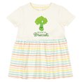 thumbnail image 3 of Inktastic Believe in Broccoli Girls Baby Dress, 3 of 5