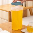 thumbnail image 5 of 1.2 Litre/0.31 Gallon Plastic Pitcher with Lid,BPA-FREE Eco-Friendly Juice Containers Water Jug for Cold Juice Beverage Ice Tea Kettle Transparent, 5 of 6