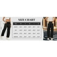 thumbnail image 7 of Lentta Womens Baggy Barrel Pants Wide Leg Lounge Drawstring Sweatpants with Pockets, 7 of 7