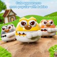 thumbnail image 4 of Pull String Toy Car Cartoon Elephant Puppy Scooter Decompression Children'S Educational Creative Toy, 4 of 7