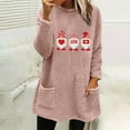 thumbnail image 2 of Lindreshi Long Sleeve Shirts for Women Fashion Casual Long Sleeve RoundNeck Blouses ShirtsLYF1129-15, 2 of 4