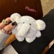thumbnail image 5 of Cute Plush Blue Elephant Headphone Cover Wireless Earphones Protective Case For AirPods/Pro 1/2/3/4 Generation Accessories, 5 of 8