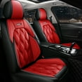 thumbnail image 4 of Maidao Car Seat Covers Leather Full Set Custom Fit for SEAT for Ateca/Cupra 2016-Present 5 Seats Sets Front & Rear Thin Material Bottom Car Seat Water Proof Red, 4 of 6