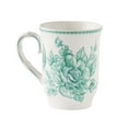 thumbnail image 4 of The Pioneer Woman Agatha 12-Ounce Stoneware Mugs, Green, Set of 4, 4 of 7