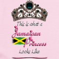 thumbnail image 2 of CafePress - Jamaican Princess Infant Bodysuit - Baby Light Bodysuit, Size Newborn - 24 Months, 2 of 4