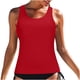 thumbnail image 2 of Traje de baño tankini de cuello alto Fnochy, sin espalda, para mujer, con abertura en la parte superior, 2 of 7