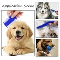 thumbnail image 6 of 1 set Plastic Flea Combs Cat Dog Pet Grooming Fine Tooth Hair Combs Mixed color 10pcs/set, 6 of 7