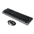 thumbnail image 4 of Combo de ratón y teclado inalámbrico juego de teclado y ratón de 104 teclas a prueba de salpicaduras de 24 Ghz con batería de 2000 mAh para ordenador portátil de escritorio ANGGREK Otros, 4 of 8