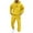 Yellow, variant on Fgvctg Mens 2 Piece Outfits Winter Sweatsuit Travel Jogger Sweatpant Plus Size Tracksuit Oversized Sweatshirts Lounge Set with Pockets Light Blue 2XL
