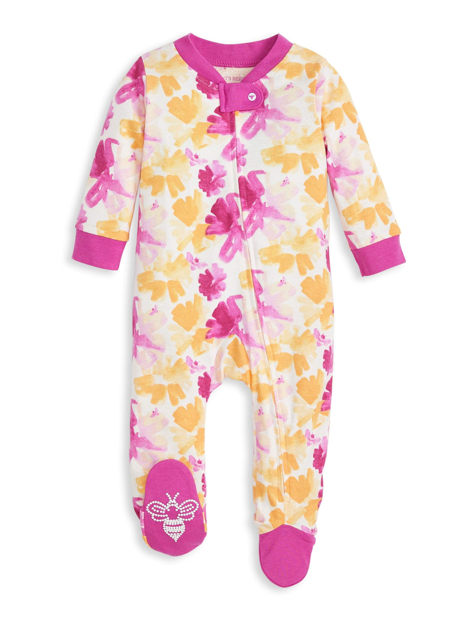 Holiday Time Infant Boys Ice Skating Animals Fleece Footed Pajama Sleeper