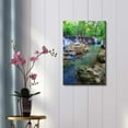 thumbnail image 2 of wall26 Canvas Print Wall Art Forest River &amp; Waterfall in Thailand Floral Plants Photography Realism Rustic Scenic Colorful Multicolor Neon Ultra for Living Room, Bedroom, Office - 32"x48&quo, 2 of 4
