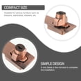 thumbnail image 3 of QUMIIRITY Key Lock for Cabinets Dark Brown Freezer Lock with High Strength Security for Home Use, 3 of 8