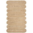 thumbnail image 2 of SAFAVIEH Natural Fiber Kaelee Braided Geometric Jute Area Rug, Natural, 6' x 9', 2 of 9