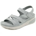 thumbnail image 2 of Lightweight Sandals Sporty Comfort Thick-soled Magic Sticker Seamline Plus Size Women's Shoes, 2 of 8