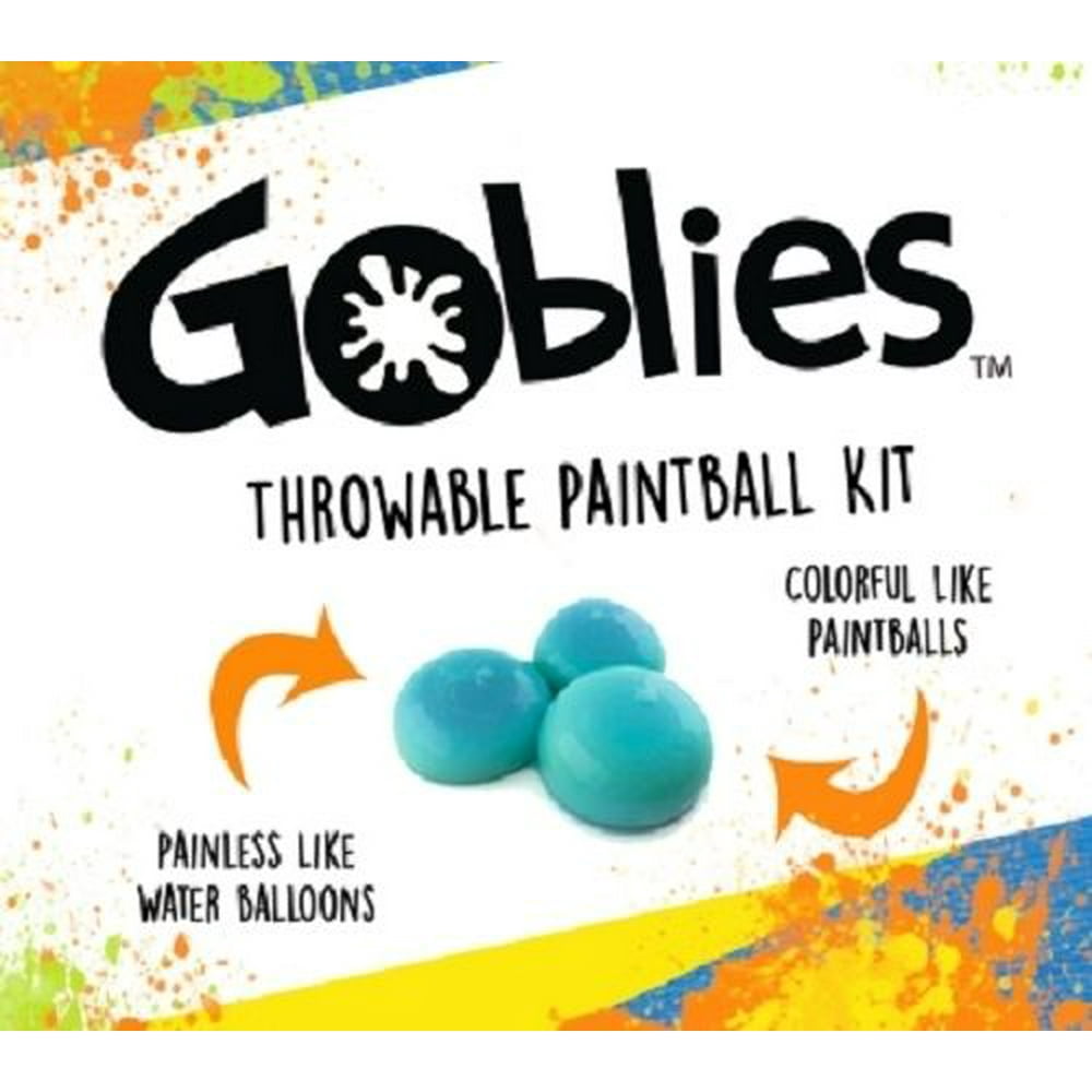 Goblies Hand Thrown Paintballs Nontoxic Biodegradable Painless