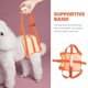 thumbnail image 5 of Dog Support Sling Stair Climbing Assistance for Elderly Dogs Made of Orange Oxford Cloth with 1Set, 5 of 5