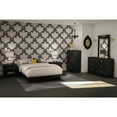 thumbnail image 5 of South Shore Step One, Contemporary Bed, Queen Black, 5 of 7