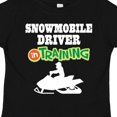 thumbnail image 4 of Inktastic Snowmobile Driver in Training Boys Toddler T-Shirt, 4 of 5