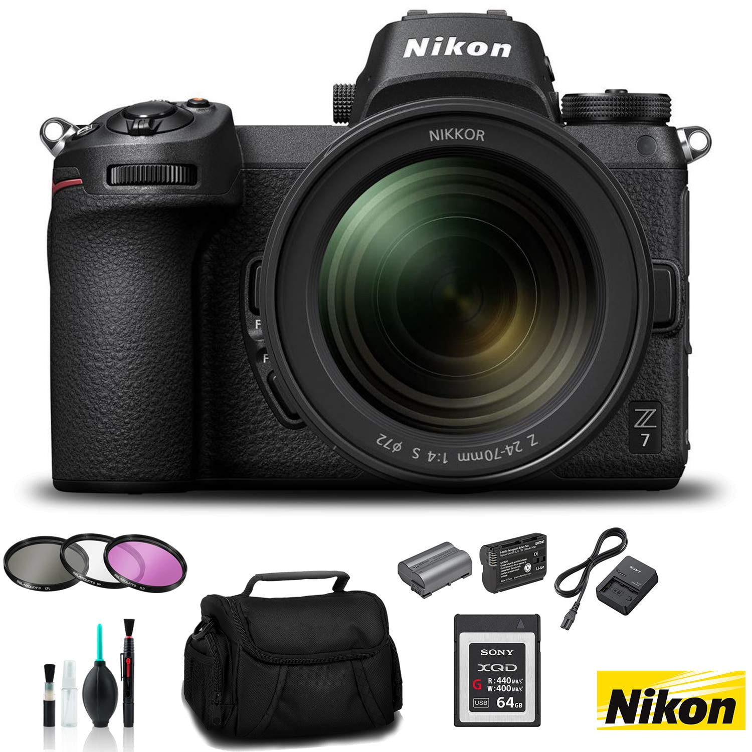 Professional Nikon Z6II Mirrorless Full Frame FX Camera + NIKKOR Z