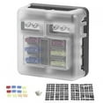 thumbnail image 2 of Estuche Caja portacuchillas de 6 vías 12-36 V con indicador LED de inserción negativa Accesorio universal para automóvil ANGGREK Otros, 2 of 8