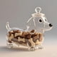 thumbnail image 2 of Cute Transparent Dog Shape Glass Sealed Food Storage Container C, 2 of 5