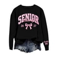 thumbnail image 6 of Embroidered Senior Sweatshirt Class of 2027, Senior Graduation Back to School Gifts Long Sleeve Cute Tops Oversized Pullover Fall Outfits, 6 of 6