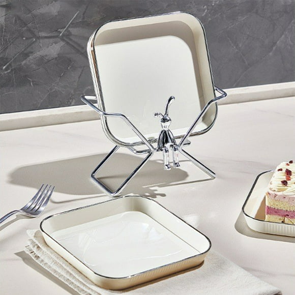 EGNMCR Kitchen Gadgets, Kitchen Accessories Six-piece Set Fruit Plates Cake Plates Household Dining Table Garbage Plates Spit Bones Plates Suitable For Restaurant Kitchen Plastics plates