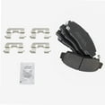 thumbnail image 4 of TRQ Front and Rear Performance Brake Pad & Rotor Kit Brake Pads Brake Rotors Set Semi-Metallic Fits Select 2009-2010 Acura TSX 2008-2010 Honda Accord, 4 of 6