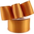 thumbnail image 1 of HAHDAXIA Copper Ribbon 2 InchDouble Face Satin Ribbon Thick Copper Ribbon for Gift Wrapping Wedding Decor Bridal Bouquet Baby Shower Party Decorations DIY Crafts Diaper Cake Holiday Decor - 2, 1 of 5