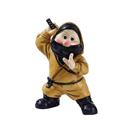 - Design Toscano Far East Garden Fighters Gnome Statue: Ninja