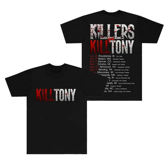 Kill Tony Tour Logo Merch T-Shirts Cosplay Women Men Fashion Casual HipHop Short Sleeve Tee