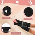 thumbnail image 5 of BlinkLLX Volleyball Arm Sleeves Youth Padded Thumbhole Black 3 Pairs, 5 of 6