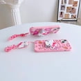 thumbnail image 4 of For iPhone 6 S 7 8 X Xs Max XR 11 12Mini 13 14 Pro SE Max Case Sanrio Hello Kitty Cat TPU Soft Phone Case With Holder Strap Rope wy LXY, 4 of 7