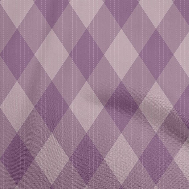 oneOone Polyester Spandex Wine Fabric Argyle Craft Projects Decor Fabric Printed By The Yard 56 Inch Wide