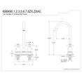 thumbnail image 2 of Kingston Brass KB8497ZX Millennium Bar Faucet, Brushed Brass, 2 of 3