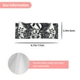 thumbnail image 4 of Zufioo Artistic Black White Peacocks Baby Headbands Hair Bow Elastics for Baby Girls Newborn Infant Toddlers Kids, 4 of 5