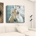 thumbnail image 3 of 40" Whimsical Horse Canvas Wall Art, 3 of 3