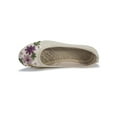 thumbnail image 6 of LELINTA Women's Ballet Flats Casual Floral Embroidered Shoes Basic Round Toe Ballet Flat Shoes Slip On Driving Shoes With Comfort Soft Platform Shoes, 6 of 8