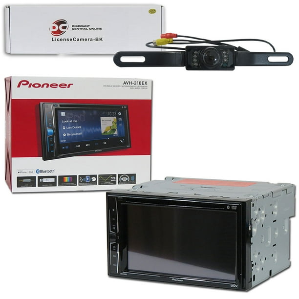 Pioneer AVH210EX Car Audio Double Din 2DIN 6.2 Touchscreen DVD MP3 CD