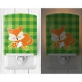 thumbnail image 2 of Caroline's Treasures BB8714CNL Foxie Fox Ceramic Night Light, 6x4x3", multicolor, 2 of 2