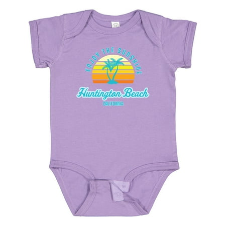 

Inktastic Summer Enjoy the Sunshine Huntington Beach California Blue Gift Baby Boy or Baby Girl Bodysuit