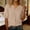 Khaki, variant on Cotton Tunic Tops for Women Cotton Yarn Breathable Roll Up Short Sleeve T-shirt Cotton Linen Short Sleeve Vintage Vacation Tees Crewneck Button Blouse Tunic Boho Peasant Blouses Yellow L