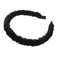 thumbnail image 1 of Minnieouse Diadema de moda coreana, diadema hecha a mano de Color sólido, accesorio de belleza, herramienta de estilismo para niñas de fiesta, suministros Accesorio para el cabello Negro Minnieouse AP011316-07B, 1 of 6