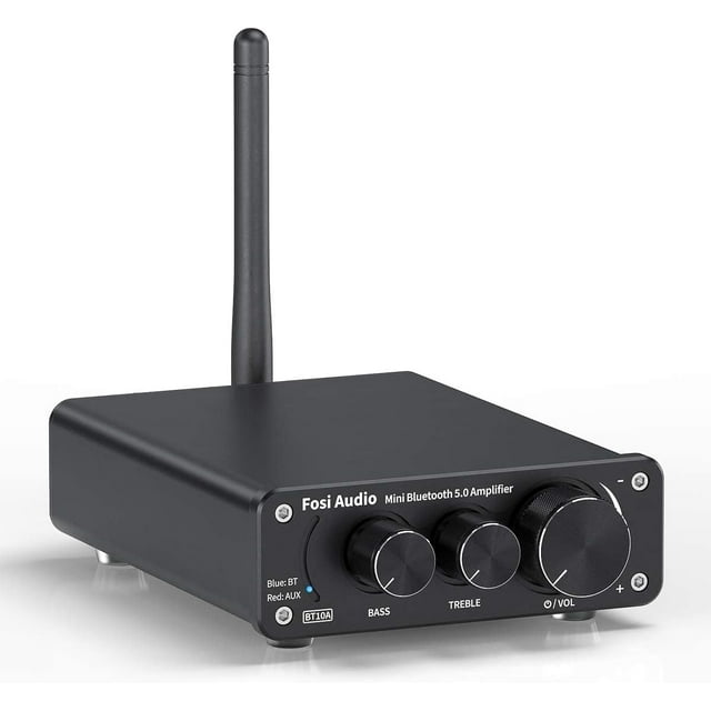 Fosi Audio BT10A Bluetooth 5.0 Stereo Audio Amplifier – Mini Hi‑Fi Power